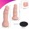 Harness Strap-On Vibration Realistic Dildos with 10 Strong Modes 2 Dildos - Image 3