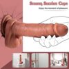 9” Silicone Vibrating Squirting Dildo with Remote Control - Image 4