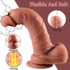 9” Silicone Vibrating Squirting Dildo with Remote Control - Image 5