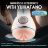 10 Squeezing Sucking Vibrating Sensations Free Lube Male Sex Toy - Image 7