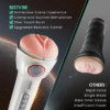 10 Squeezing Sucking Vibrating Sensations Free Lube Male Sex Toy - Image 6
