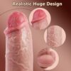 Thrusting Dildo Vibrator Sex Toys – 5in1 Muscular - Image 4