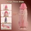 Thrusting Dildo Vibrator Sex Toys – 5in1 Muscular - Image 2