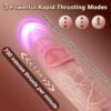 Thrusting Dildo Vibrator Sex Toys – 5in1 Muscular - Image 6